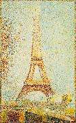 Georges Seurat The Eiffel Tower Spain oil painting artist